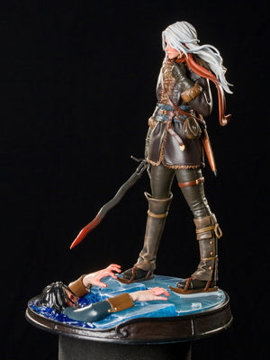 Ciri - The Witcher Figure | Painted Collectible - Point 8 Creative Studio