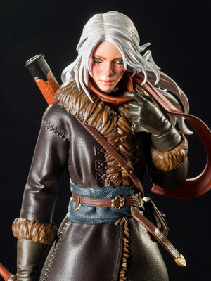 Ciri - The Witcher Figure | Painted Collectible - Point 8 Creative Studio