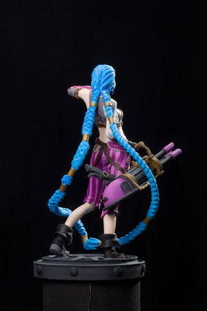 Jinx – Arcane Resin Figure | SFW & NSFW Versions - Point 8 Creative Studio
