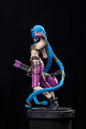 Jinx – Arcane Resin Figure | SFW & NSFW Versions - Point 8 Creative Studio