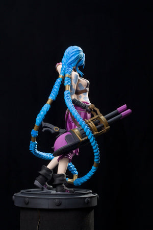 Jinx – Arcane Resin Figure | SFW & NSFW Versions - Point 8 Creative Studio
