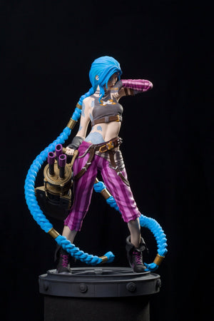 Jinx – Arcane Resin Figure | SFW & NSFW Versions - Point 8 Creative Studio