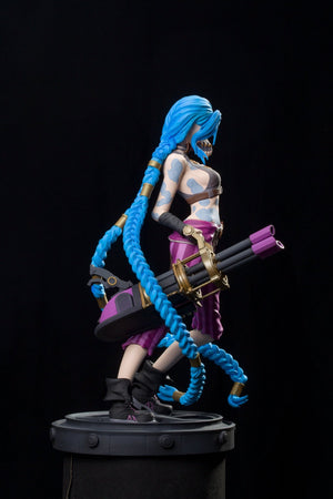 Jinx – Arcane Resin Figure | SFW & NSFW Versions - Point 8 Creative Studio
