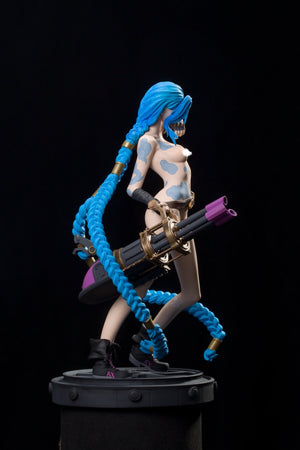 Jinx – Arcane Resin Figure | SFW & NSFW Versions - Point 8 Creative Studio