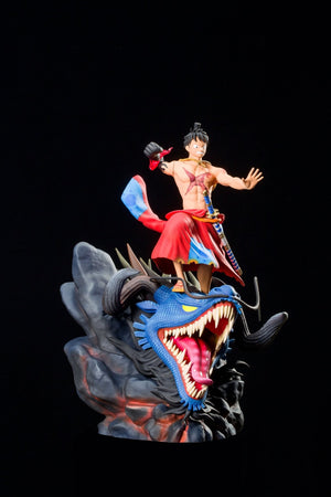 Luffy vs Kaido Figure - Collectible Statue - Point 8 Creative Studio