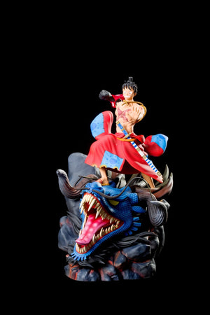 Luffy vs Kaido Figure - Collectible Statue - Point 8 Creative Studio