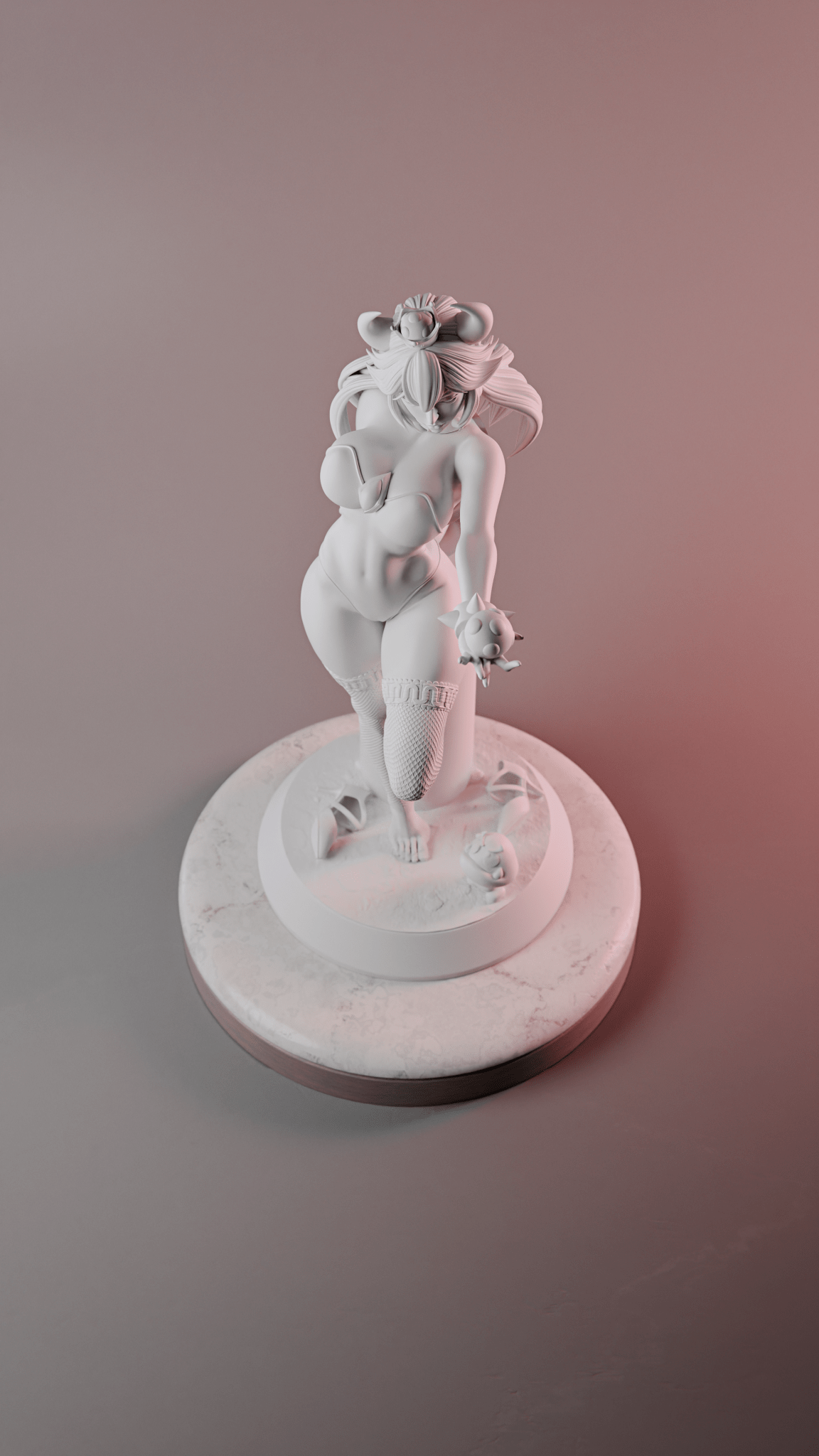 Bowsette Collectible Figure | Super Mario Fan Art - Point 8 Creative Studio