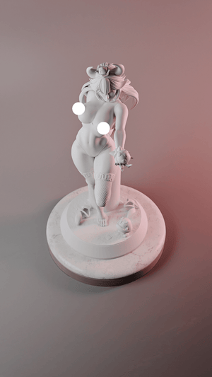 Bowsette Collectible Figure | Super Mario Fan Art - Point 8 Creative Studio