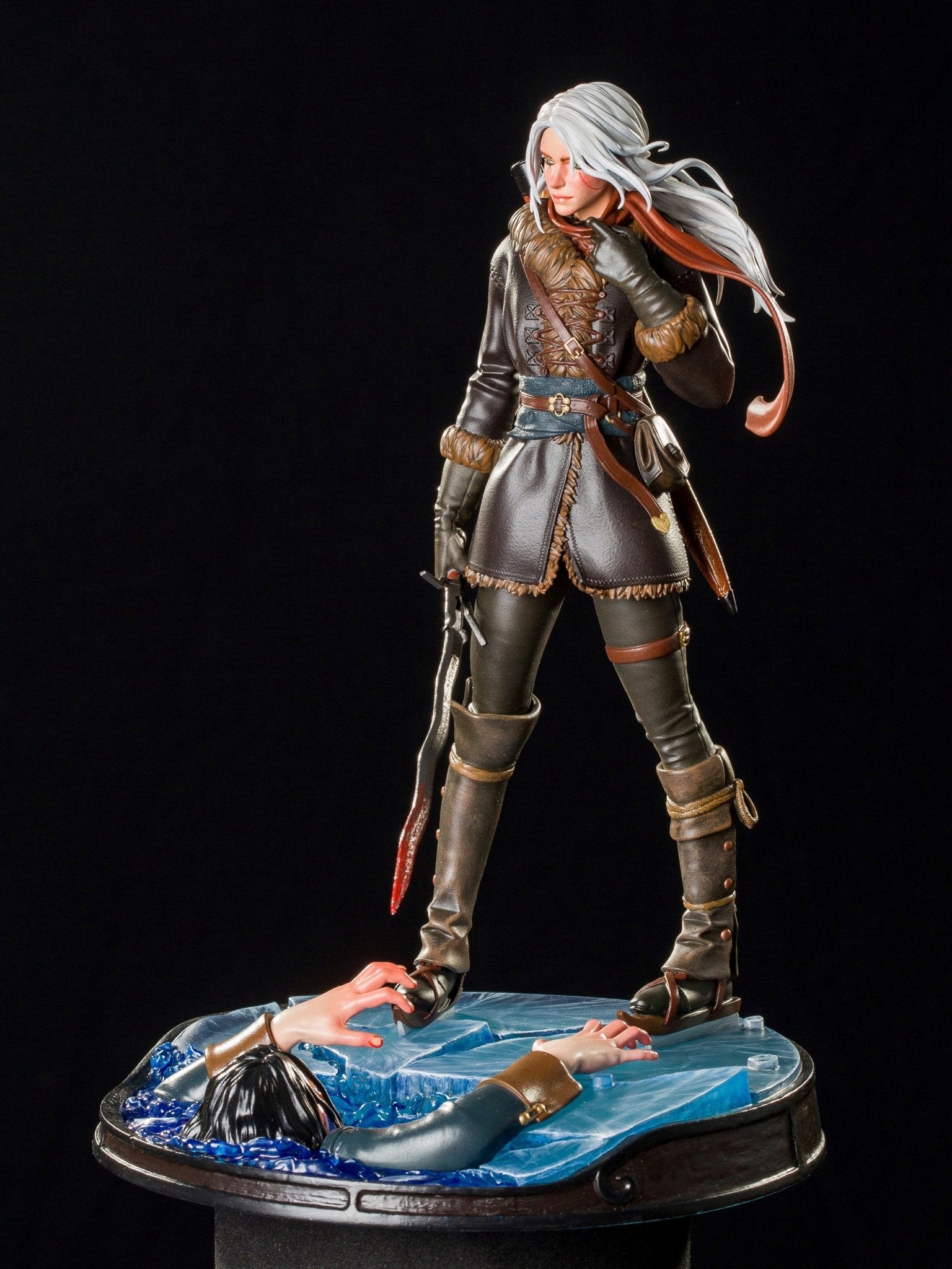Ciri - The Witcher Figure | Painted Collectible - Point 8 Creative Studio