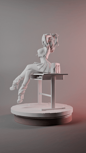 Naga School Days Collectible Figure | GODDESS OF VICTORY: NIKKE - Point 8 Creative Studio