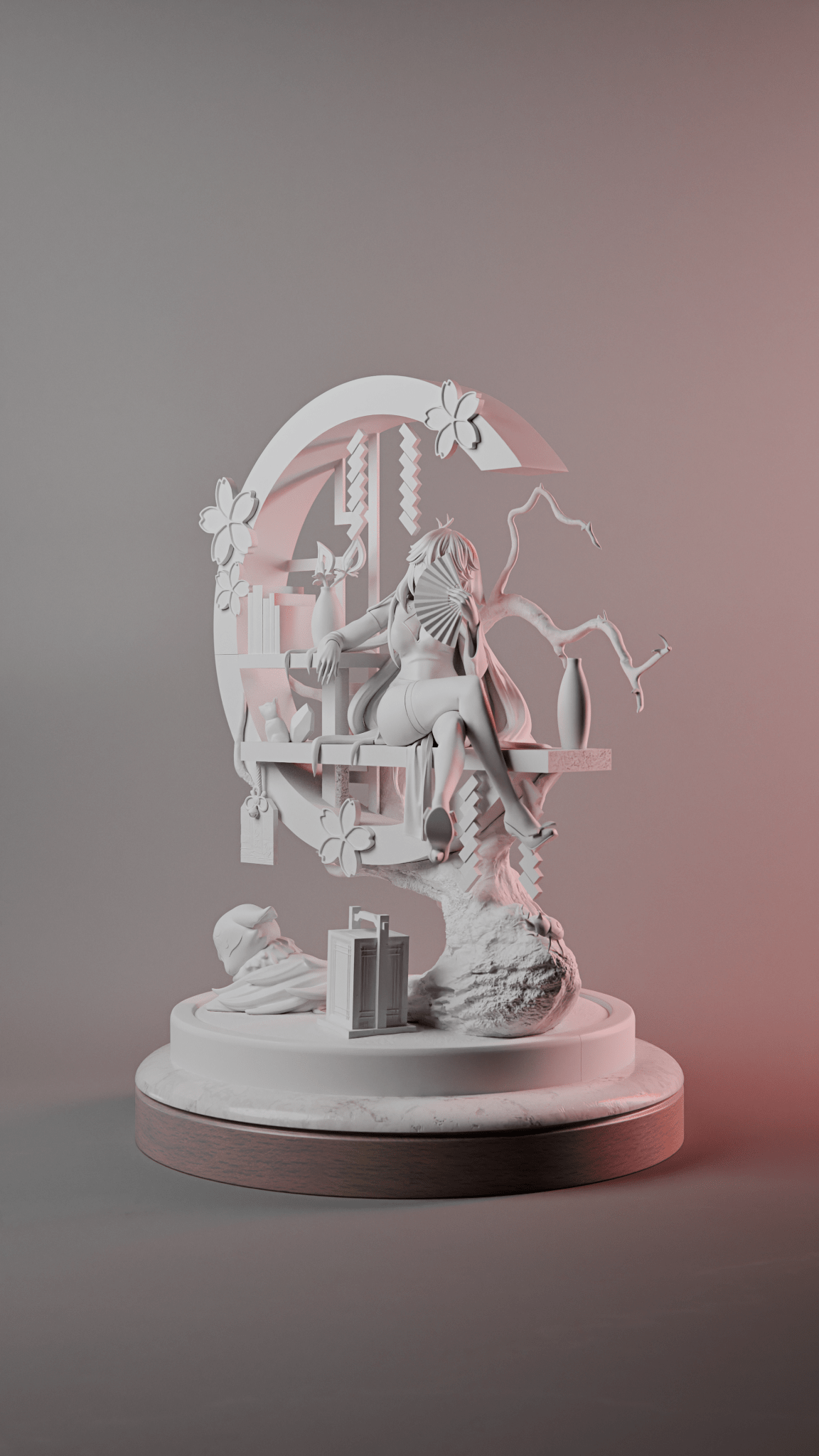 Yae Miko Collectible Figure | Genshin Impact - Point 8 Creative Studio