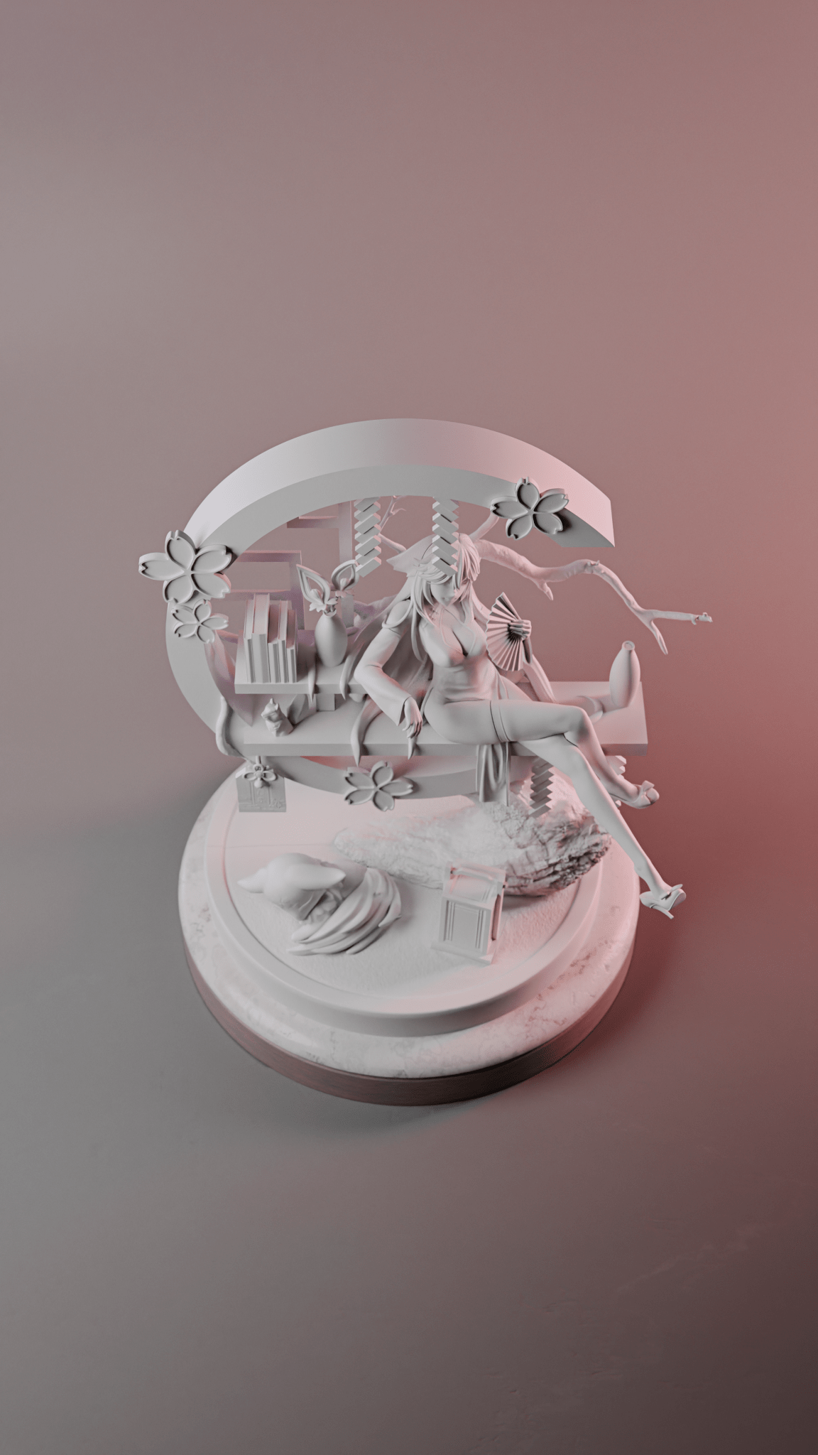 Yae Miko Collectible Figure | Genshin Impact - Point 8 Creative Studio